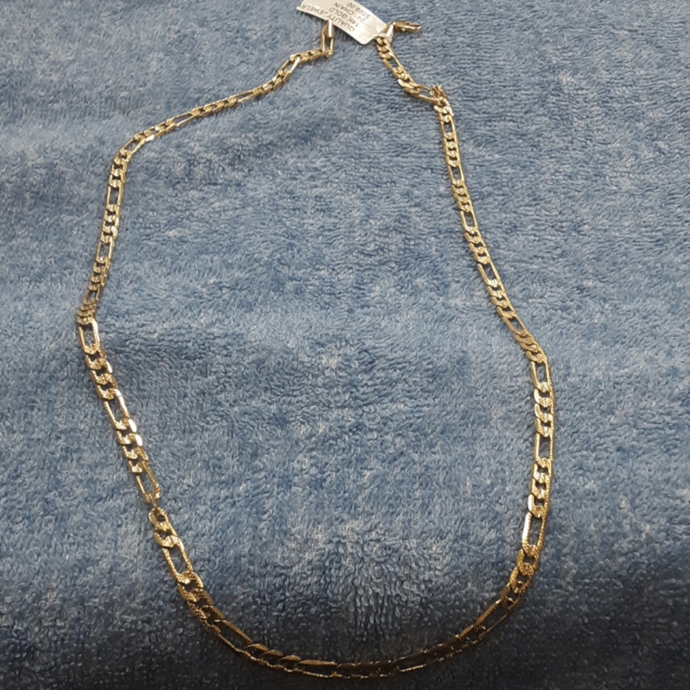 Bnwt 24inch 14kt gold necklace
